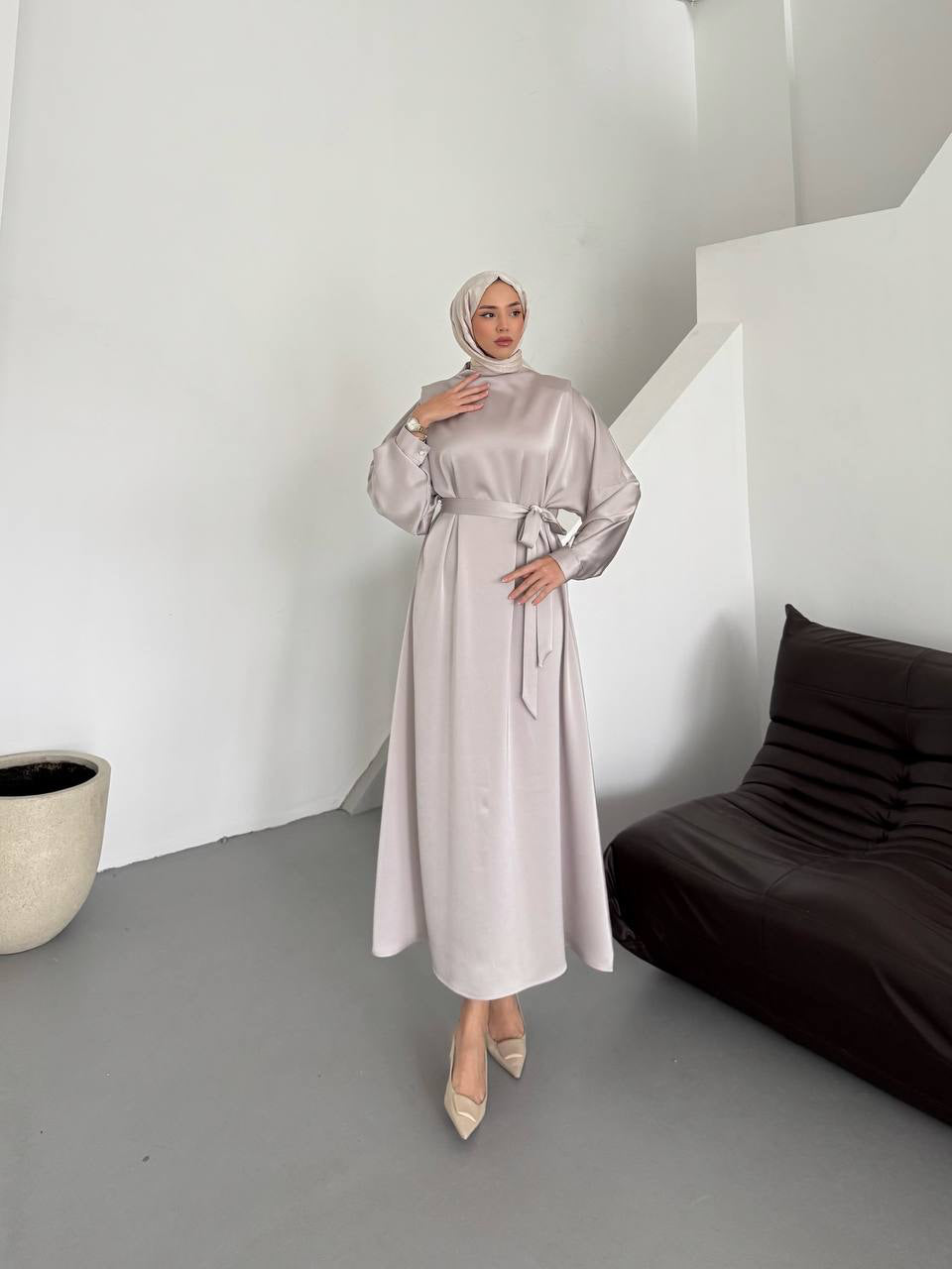 Robe Élégance Satinée