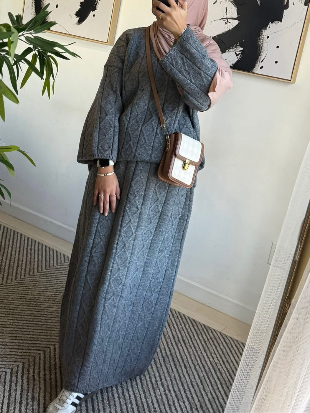 ensemble cocooning chic