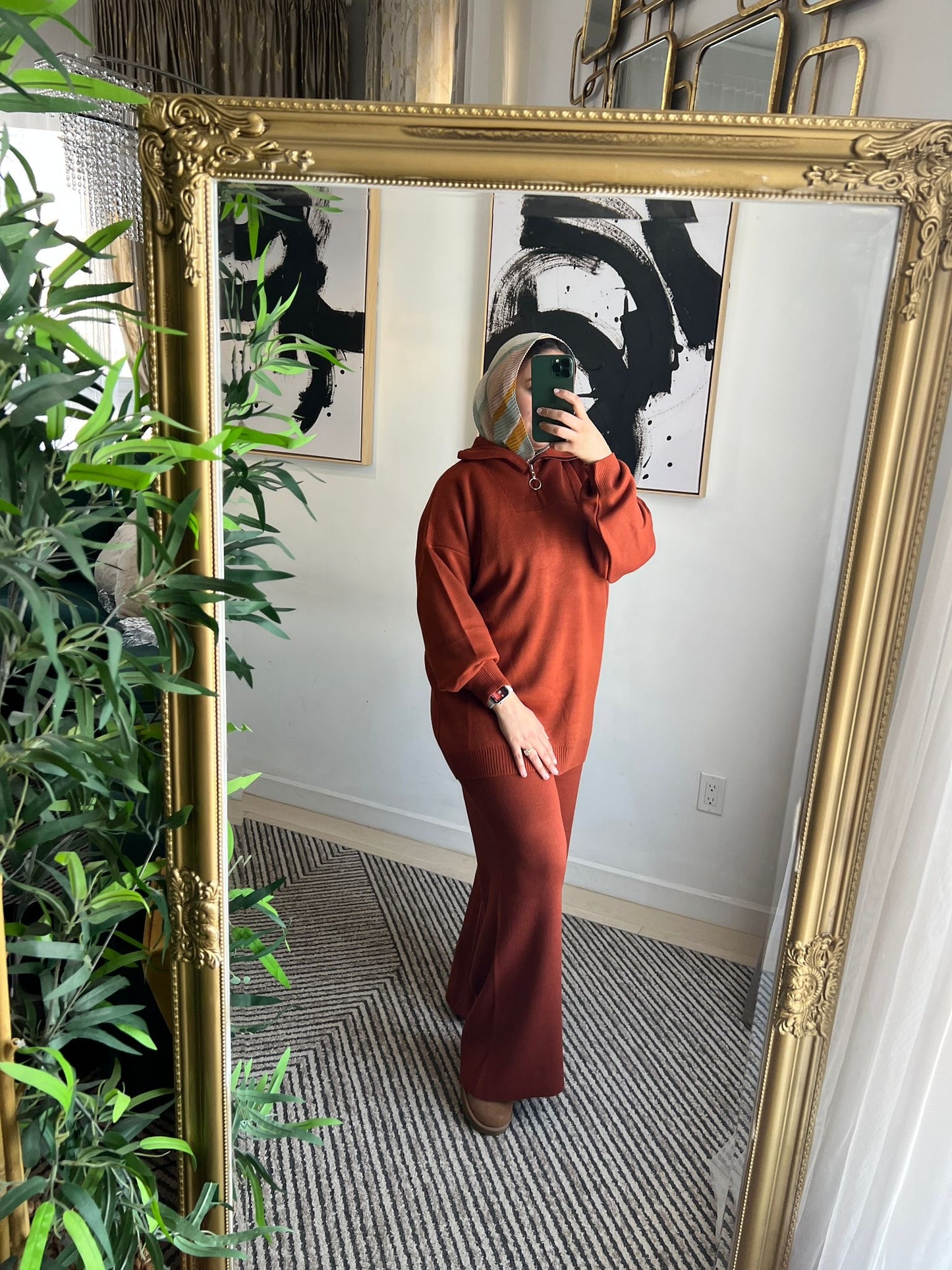 Ensemble terracotta