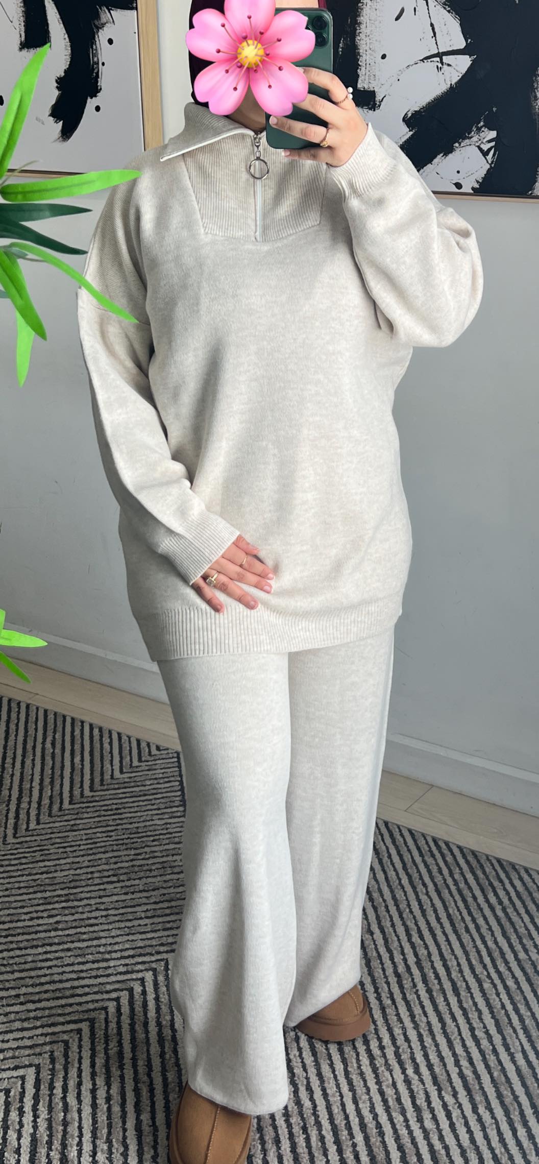 Ensemble terracotta