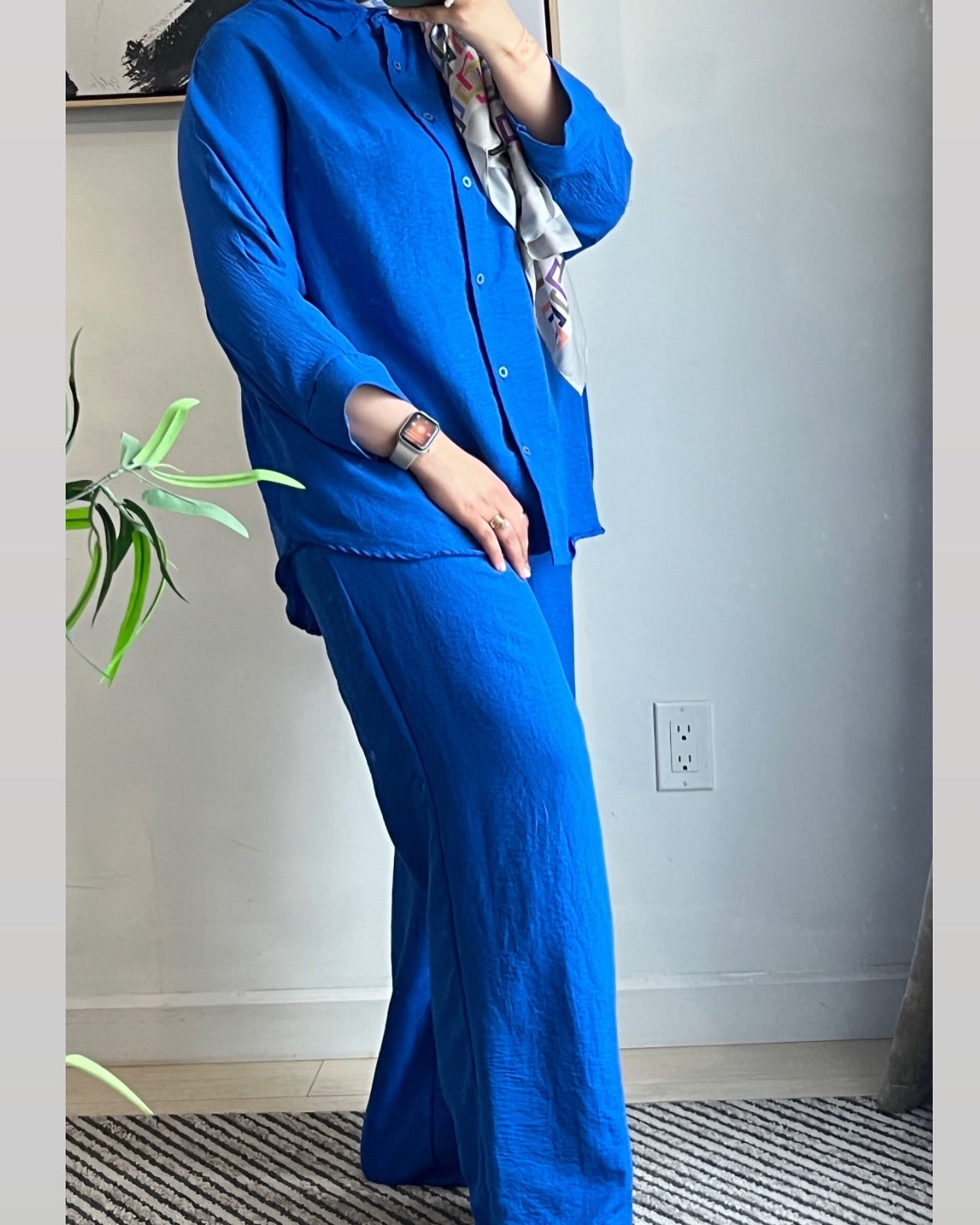 Ensemble Bleu Casual