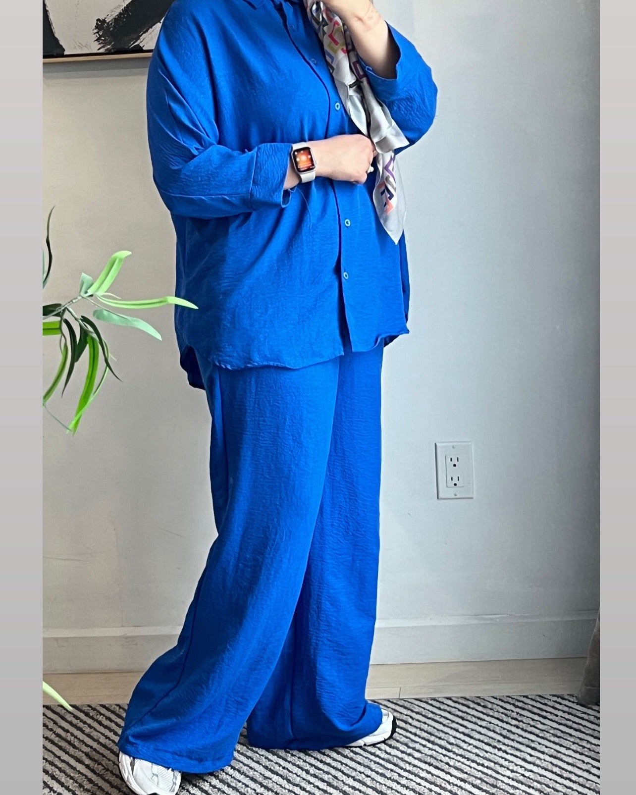 Ensemble Bleu Casual