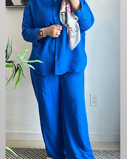 Ensemble Bleu Casual